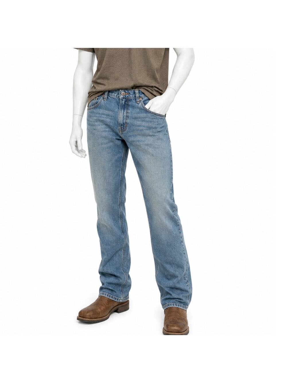 Ariat Rebar M4 mens Relaxed Boot Cut Jeans 32x30 Workwear Ranch Western Denim